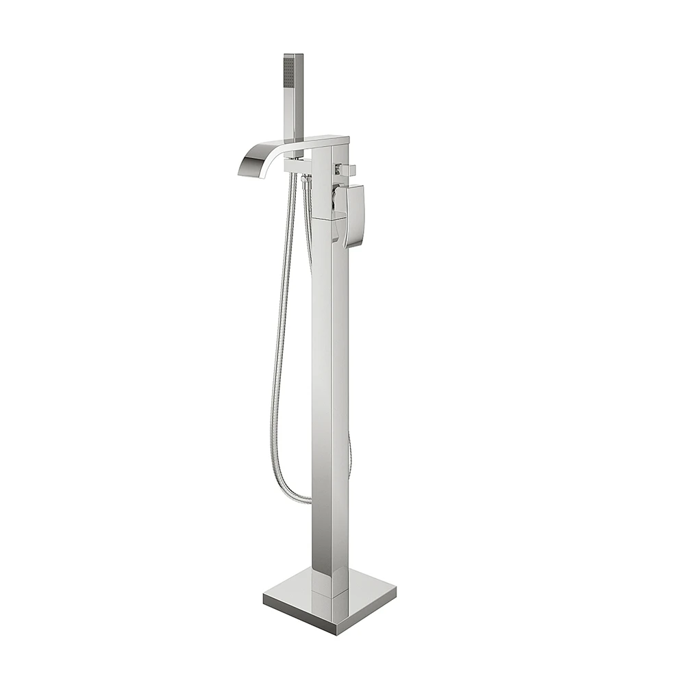 Vellamo City Freestanding Bath Shower Mixer With Shower Kit 3 Vellamo City Freestanding Bath Shower Mixer With Shower Kit