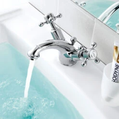 Butler & Rose Caledonia Crosshead Mono Basin Mixer With Pop-up Waste - Nickel