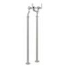 Butler & Rose Caledonia Lever Floorstanding Bath Filler - Chrome