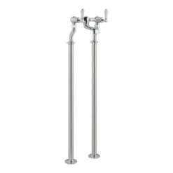 Butler & Rose Caledonia Lever Floorstanding Bath Filler - Chrome