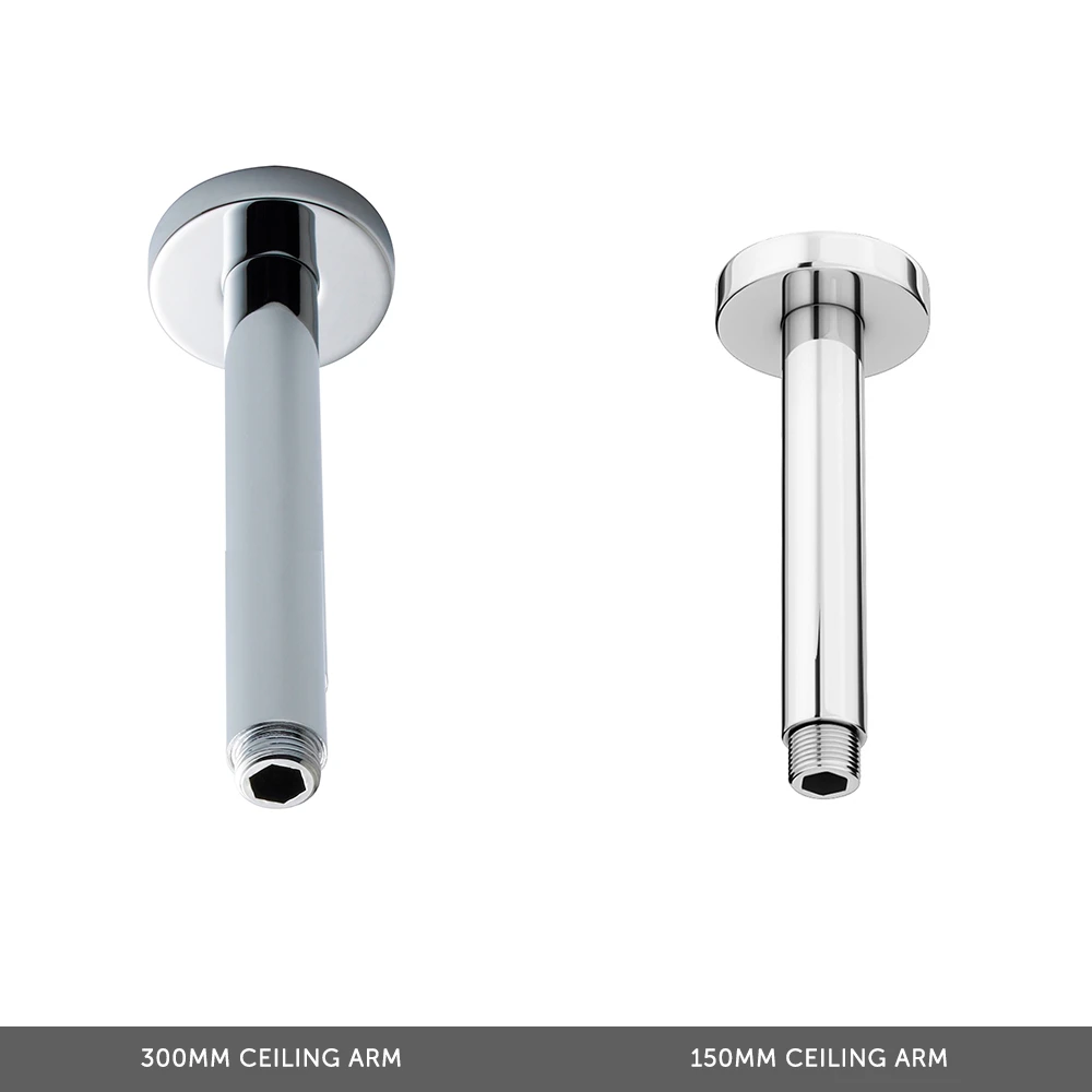 Brooke Concealed Shower Valve & Fixed Shower Head Package - 300mm Ceiling Shower Arm 7 Brooke Concealed Shower Valve & Fixed Shower Head Package - 300mm Ceiling Shower Arm - Image 5