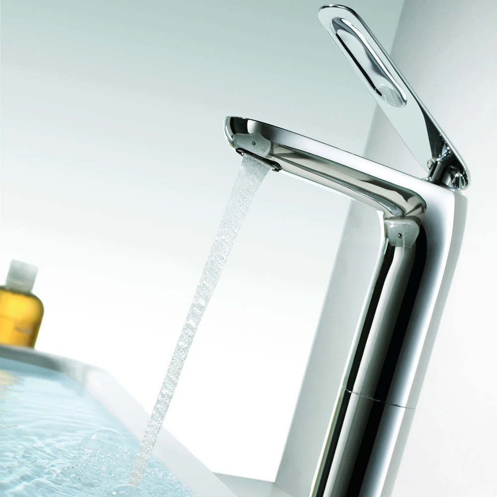 Flova Allore Tall Basin Mixer With Clicker Waste 5 Flova Allore Tall Basin Mixer With Clicker Waste - Image 3