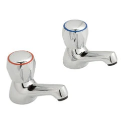 Vado Astra Contract Basin Pillar Taps