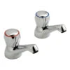 Vado Astra Contract Bath Pillar Taps 1 Vado Astra Contract Bath Pillar Taps -Vado Sale Store ast 136