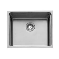 Caple Axle 1 Bowl Inset Or Undermount Stainless Steel Sink With Waste & Accessory Kit - 540 X 440mm