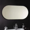 Origins Living Capsule Oval Bathroom Mirror - 500 X 1000mm -Vado Sale Store bathroom origins capsule mirror lifestyle