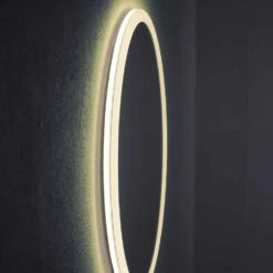 Origins Living Grand Central Backlit LED Mirror -Vado Sale Store bathroom origins grand central mirror warm led