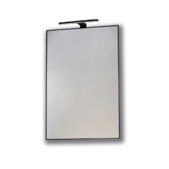 Origins Living Metro Mirror - Black 9 Origins Living Metro Mirror - Black -Vado Sale Store bathroom origins metro mirror overhead light black