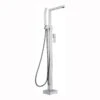 Sagittarius Blade Floor Mounted Bath Shower Mixer With Shower Kit