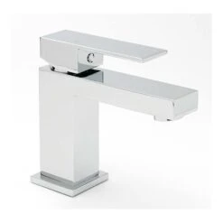 Sagittarius Blade Cloakroom Basin Mixer With Clicker Waste