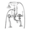 Crosswater Belgravia Lever Deck Mounted Bath Shower Mixer With Handset Kit -Vado Sale Store bl422dc lv 1