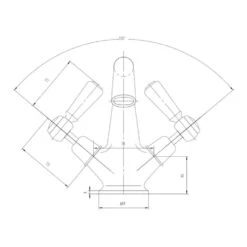 Hudson Reed Topaz Black Lever Mono Basin Mixer With Pop-Up Waste 7 Hudson Reed Topaz Black Lever Mono Basin Mixer With Pop-Up Waste -Vado Sale Store blacktopaz bc405dl tech