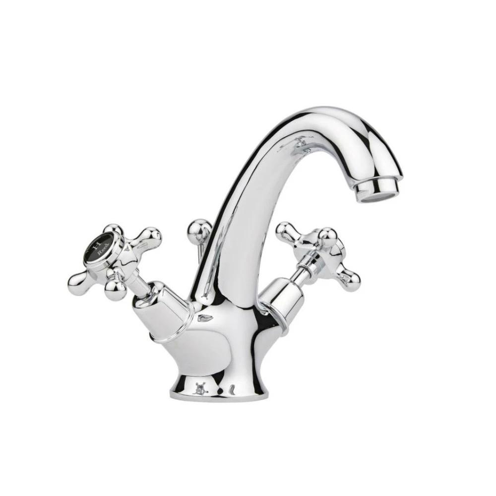 Hudson Reed Topaz Black Crosshead Mono Basin Mixer With Pop-Up Waste 3 Hudson Reed Topaz Black Crosshead Mono Basin Mixer With Pop-Up Waste