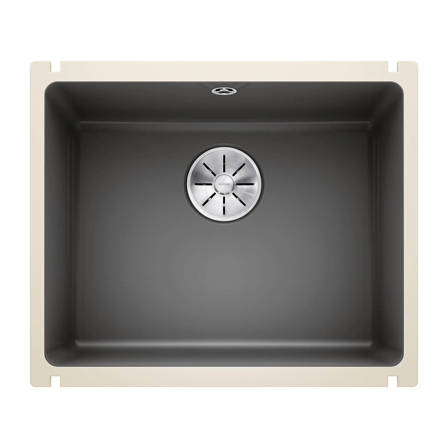 Blanco Subline 1 Bowl Undermount Magnolia Gloss Ceramic Kitchen Sink & Waste - 543 X 456mm 7 Blanco Subline 1 Bowl Undermount Magnolia Gloss Ceramic Kitchen Sink & Waste - 543 X 456mm - Image 5