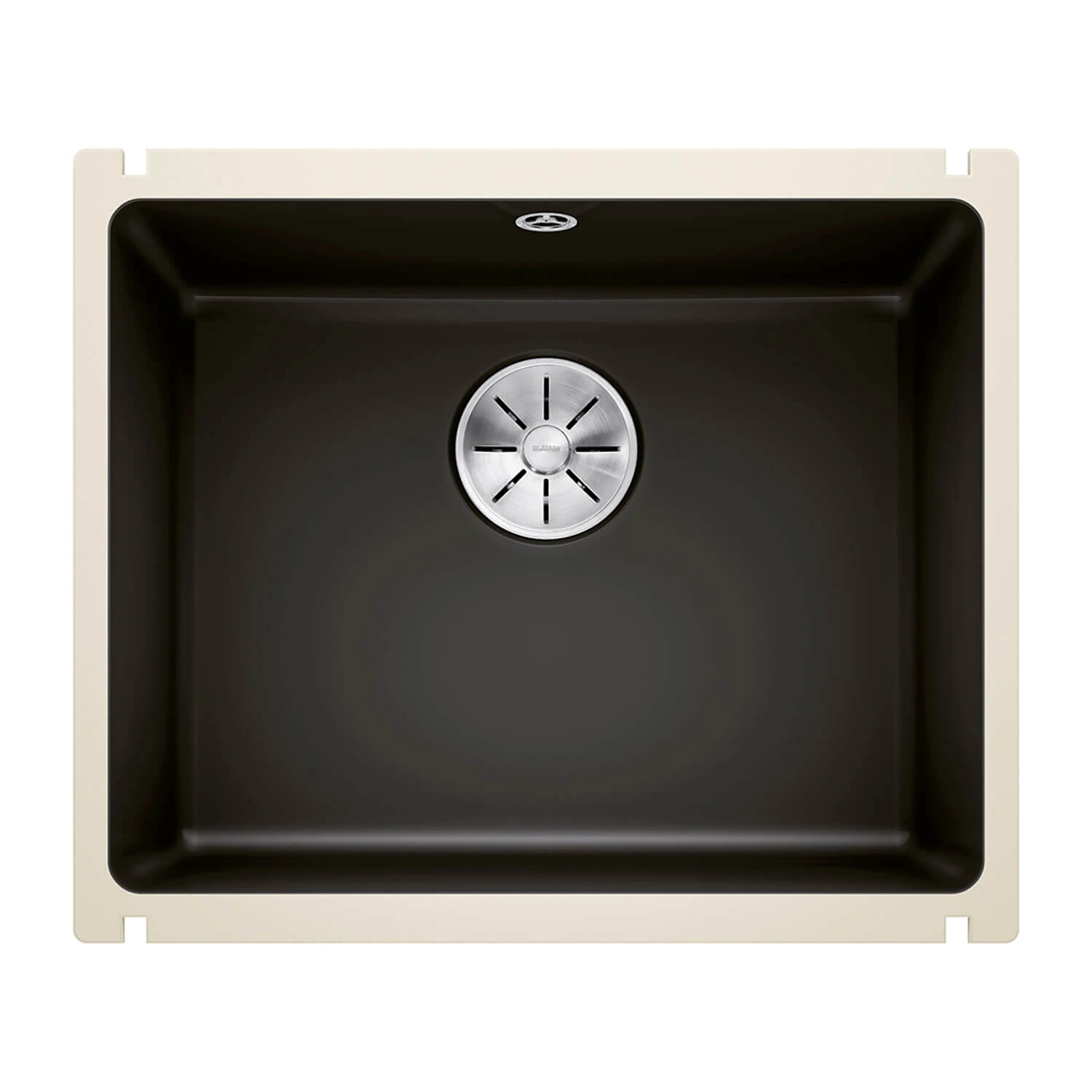 Blanco Subline 1 Bowl Undermount Magnolia Gloss Ceramic Kitchen Sink & Waste - 543 X 456mm 6 Blanco Subline 1 Bowl Undermount Magnolia Gloss Ceramic Kitchen Sink & Waste - 543 X 456mm - Image 4