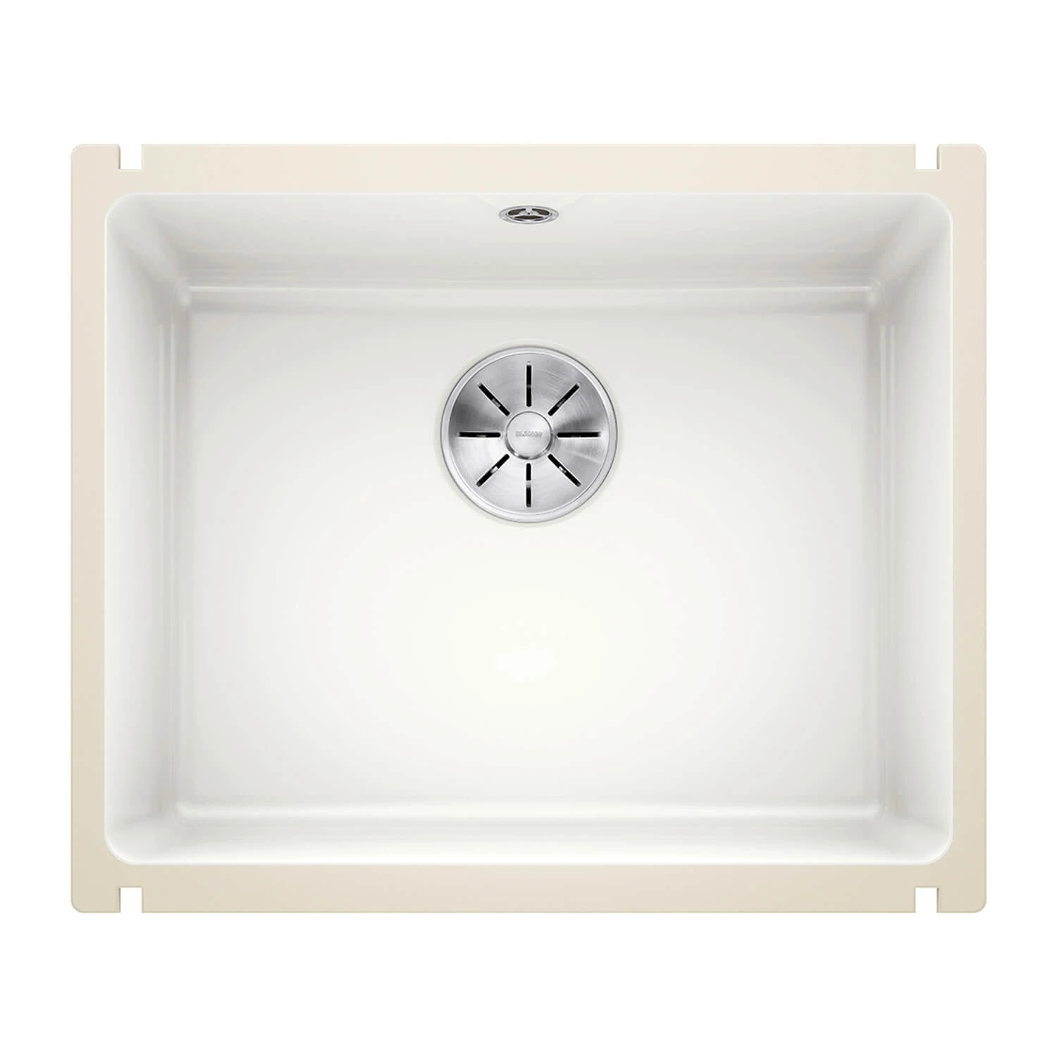 Blanco Subline 1 Bowl Undermount Magnolia Gloss Ceramic Kitchen Sink & Waste - 543 X 456mm 8 Blanco Subline 1 Bowl Undermount Magnolia Gloss Ceramic Kitchen Sink & Waste - 543 X 456mm - Image 6