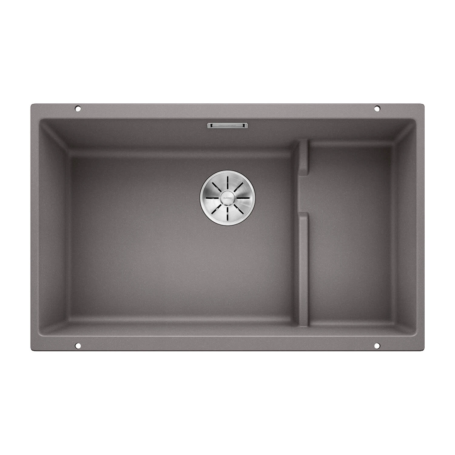 Blanco Subline 700-U Extra Large Stepped 1 Bowl Undermount Alumetallic Silgranit Composite Kitchen Sink & Waste - 730 X 460mm 10 Blanco Subline 700-U Extra Large Stepped 1 Bowl Undermount Alumetallic Silgranit Composite Kitchen Sink & Waste - 730 X 460mm - Image 8