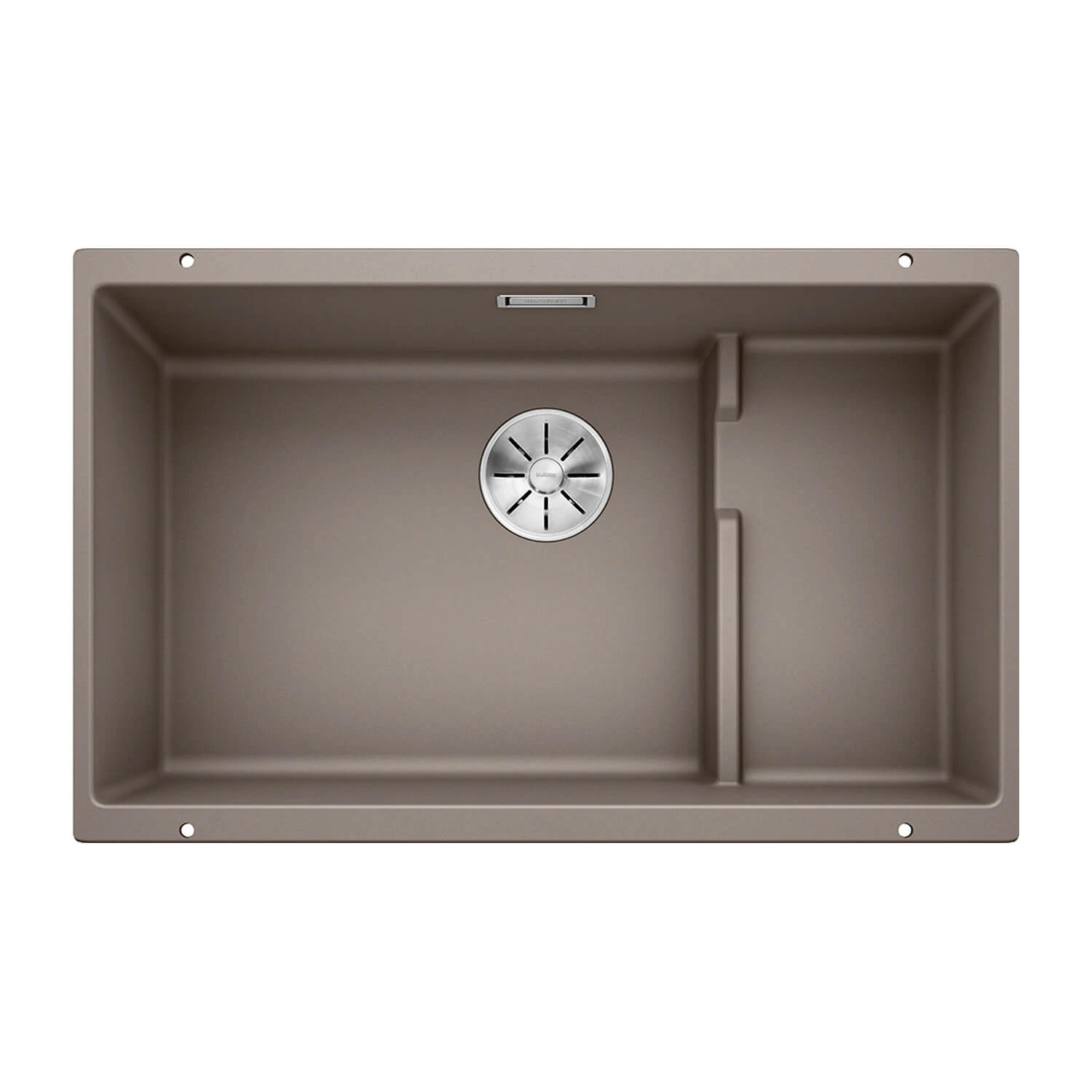 Blanco Subline 700-U Extra Large Stepped 1 Bowl Undermount Alumetallic Silgranit Composite Kitchen Sink & Waste - 730 X 460mm 11 Blanco Subline 700-U Extra Large Stepped 1 Bowl Undermount Alumetallic Silgranit Composite Kitchen Sink & Waste - 730 X 460mm - Image 9