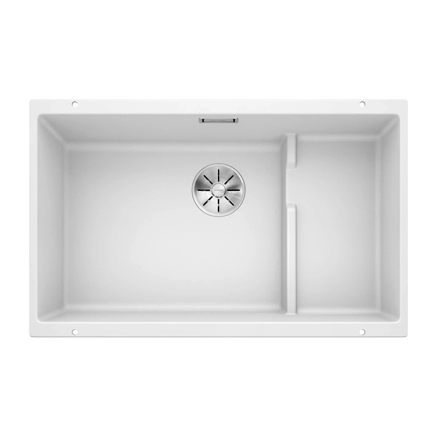 Blanco Subline 700-U Extra Large Stepped 1 Bowl Undermount Alumetallic Silgranit Composite Kitchen Sink & Waste - 730 X 460mm 3 Blanco Subline 700-U Extra Large Stepped 1 Bowl Undermount Alumetallic Silgranit Composite Kitchen Sink & Waste - 730 X 460mm