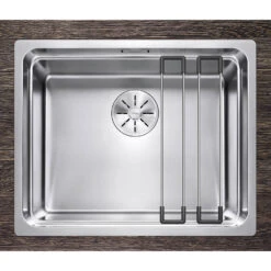 Blanco Etagon Large 1 Bowl Satin Polish Undermount Stainless Steel Kitchen Sink & Waste - 540 X 440mm 14 Blanco Etagon Large 1 Bowl Satin Polish Undermount Stainless Steel Kitchen Sink & Waste - 540 X 440mm -Vado Sale Store blanco etagon 500 stainless steel sink lifestyle 1