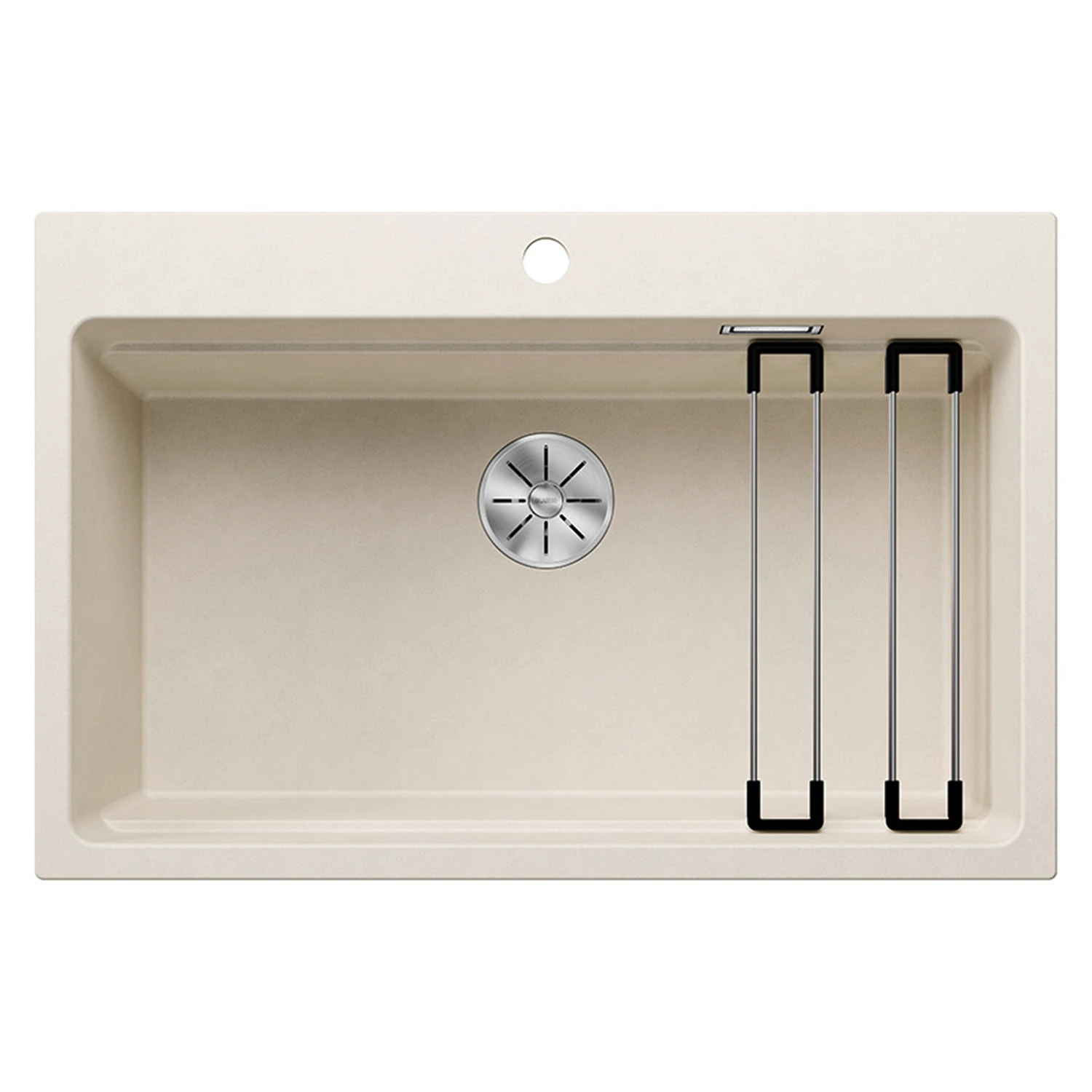 Blanco Etagon 8 Extra Large 1 Bowl Rock Grey Silgranit Composite Kitchen Sink & Waste With Tap Ledge - 780 X 510mm 14 Blanco Etagon 8 Extra Large 1 Bowl Rock Grey Silgranit Composite Kitchen Sink & Waste With Tap Ledge - 780 X 510mm - Image 12