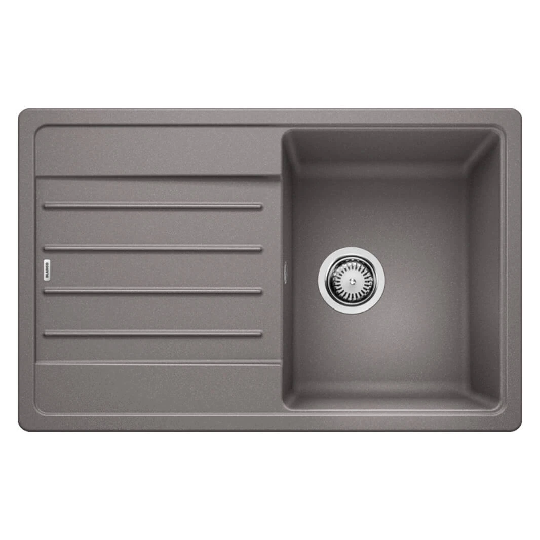 Blanco Legra 45 S Compact 1 Bowl Anthracite Silgranit Composite Kitchen Sink & Waste With Reversible Drainer - 780 X 500mm 3 Blanco Legra 45 S Compact 1 Bowl Anthracite Silgranit Composite Kitchen Sink & Waste With Reversible Drainer - 780 X 500mm