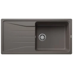 Blanco Sona XL 6 S 1 Bowl Inset White Silgranit Composite Kitchen Sink & Waste With Reversible Drainer - 1000 X 500mm -Vado Sale Store blanco sona 1 bowl inset sink 1000x500 volcano grey