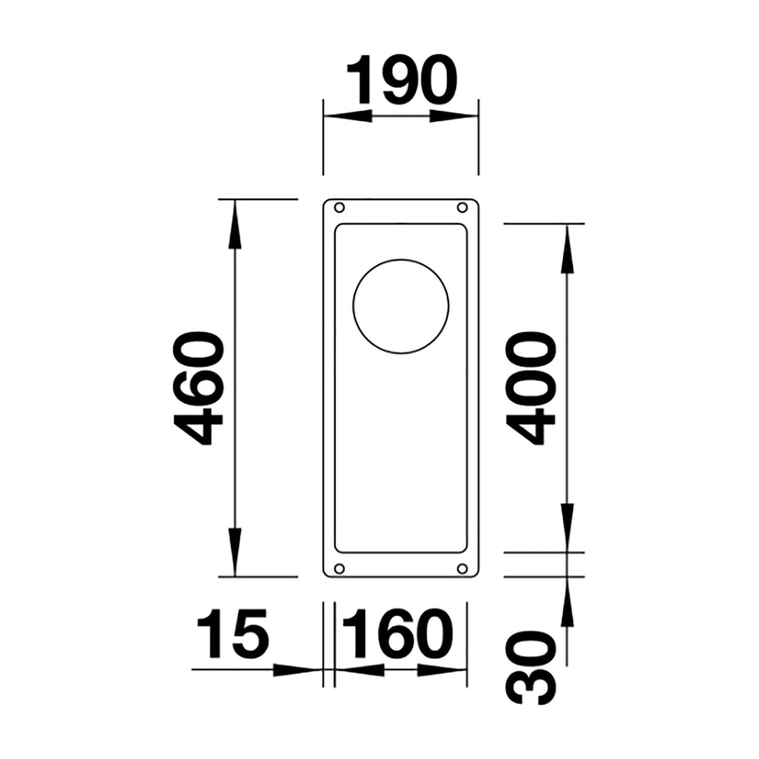 Blanco Subline 160-U 0.5 Bowl Undermount Tartufo Silgranit Composite Kitchen Sink & Waste - 190 X 460mm 12 Blanco Subline 160-U 0.5 Bowl Undermount Tartufo Silgranit Composite Kitchen Sink & Waste - 190 X 460mm - Image 10