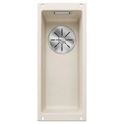 Blanco Subline 160-U 0.5 Bowl Undermount Tartufo Silgranit Composite Kitchen Sink & Waste - 190 X 460mm 19 Blanco Subline 160-U 0.5 Bowl Undermount Tartufo Silgranit Composite Kitchen Sink & Waste - 190 X 460mm -Vado Sale Store blanco subline 0.5 bowl undermount sink 190x460 soft white