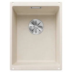 Blanco Subline 320-U Ultra Compact 1 Bowl Undermount Alumetallic Silgranit Composite Kitchen Sink & Waste - 350 X 460mm 19 Blanco Subline 320-U Ultra Compact 1 Bowl Undermount Alumetallic Silgranit Composite Kitchen Sink & Waste - 350 X 460mm -Vado Sale Store blanco subline 1 bowl undermount sink 350x460 soft white