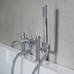 Britton Bathrooms Hoxton Bath Shower Mixer Tap - Chrome