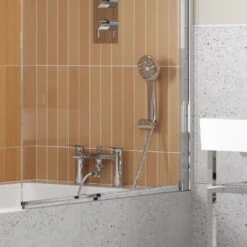 Britton Bathrooms Greenwich Bath Shower Mixer Tap - Chrome -Vado Sale Store britton greenwich bath shower mixer chrome lifestyle 3