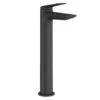 Britton Bathrooms Greenwich Tall Basin Mixer Tap - Matt Black