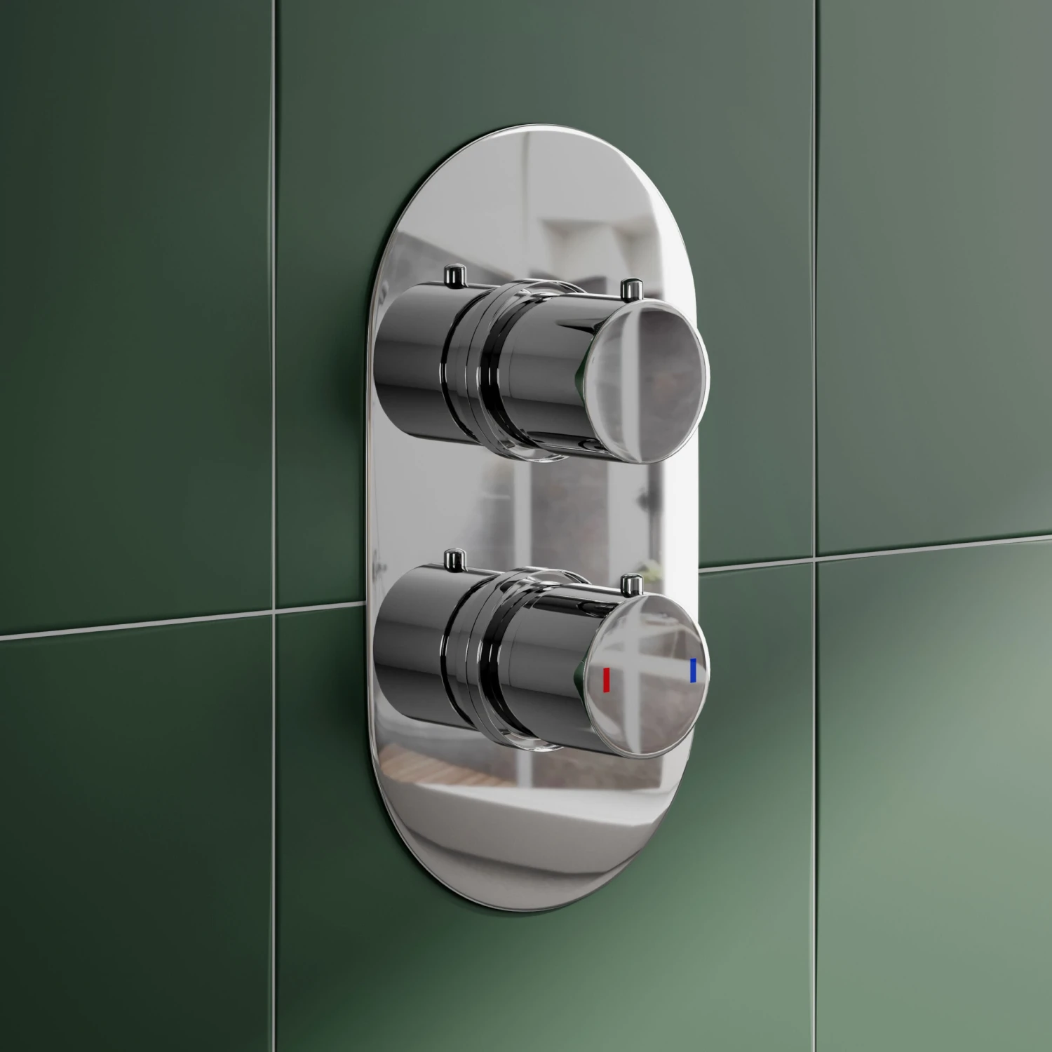 Brooke Concealed Shower Valve & Fixed Shower Head Package - 300mm Ceiling Shower Arm 5 Brooke Concealed Shower Valve & Fixed Shower Head Package - 300mm Ceiling Shower Arm - Image 3