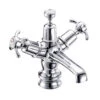 Burlington Anglesey Regent Basin Mixer Tap With High Central Indice And Click Clack Waste -Vado Sale Store burlington anglesey rbm ccw