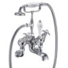 Burlington Anglesey Wall Mounted Bath Shower Mixer With Straight Valves & S Adjuster -Vado Sale Store burlington anglesey wm bsm ang