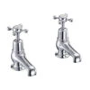 Burlington Claremont 3 Inch Basin Pillar Taps