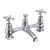 Burlington Claremont Bridge Basin Mixer Tap With Swivel Spout & Waste -Vado Sale Store burlington claremont bridge std