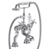 Burlington Claremont Regent Tall Deck Mounted Bath Shower Mixer With Angled Valves -Vado Sale Store burlington claremont dm rbsm ang