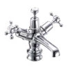 Burlington Claremont Regent Basin Mixer Tap With High Central Indice & Plug & Chain Waste -Vado Sale Store burlington claremont rbm ccw