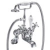 Burlington Claremont Wall Mounted Angled Bath Shower Mixer With S Adjuster -Vado Sale Store burlington claremont wm bsm ang