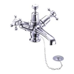 Burlington Claremont Basin Mixer Tap With High Central Indice And Pop-Up Waste -Vado Sale Store burlington claremont cl5 qt main