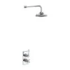 Burlington Trent Concealed Thermostatic Shower Kit - 12" Shower Head -Vado Sale Store burlington trent fixed head