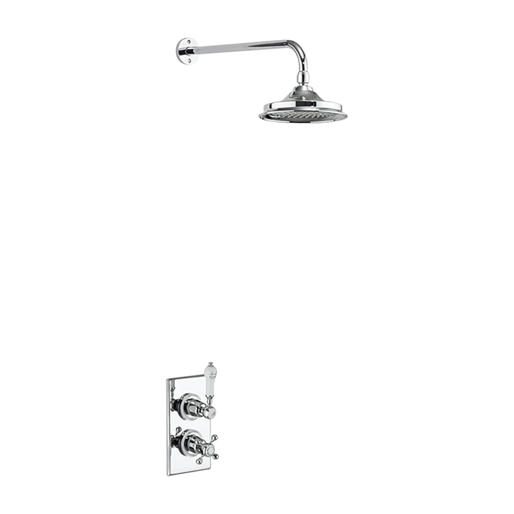 Burlington Trent Concealed Thermostatic Shower Kit - 12" Shower Head 3 Burlington Trent Concealed Thermostatic Shower Kit - 12" Shower Head