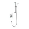 Burlington Trent Concealed Thermostatic Shower Kit With Handset & Claremont Handles -Vado Sale Store burlington trent slide rail