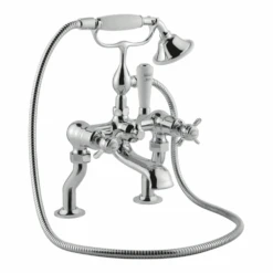 Butler & Rose Caledonia Crosshead Floorstanding Bath Shower Mixer With Shower Kit - Nickel 8 Butler & Rose Caledonia Crosshead Floorstanding Bath Shower Mixer With Shower Kit - Nickel -Vado Sale Store butler and rose caledonia bath shower mixer
