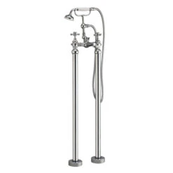 Butler & Rose Harrogate Freestanding Bath Shower Mixer With Shower Kit