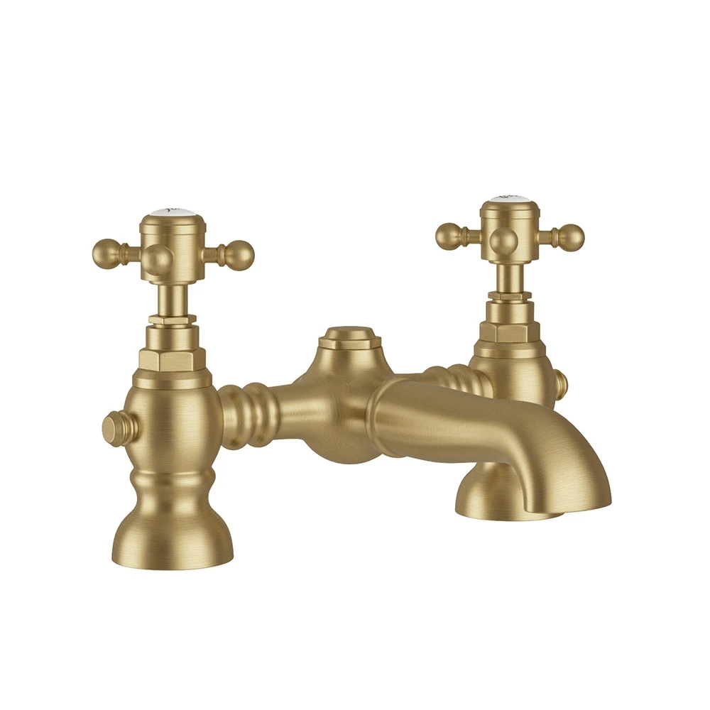 Butler & Rose Beatrice Brushed Brass Bath Filler 4 Butler & Rose Beatrice Brushed Brass Bath Filler - Image 2
