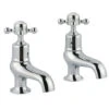 Butler & Rose Caledonia Crosshead Bath Pillar Taps - Chrome -Vado Sale Store butler rose caledonia cross bath pillar taps