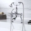 Butler & Rose Caledonia Crosshead Bath Shower Mixer With Shower Kit - Chrome